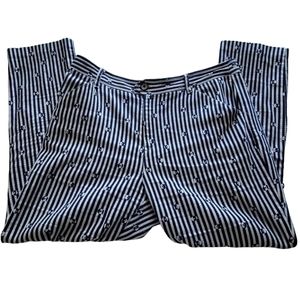 ANTHROPOLOGIE | women's essential slim cropped pants | size 12 | maximalism